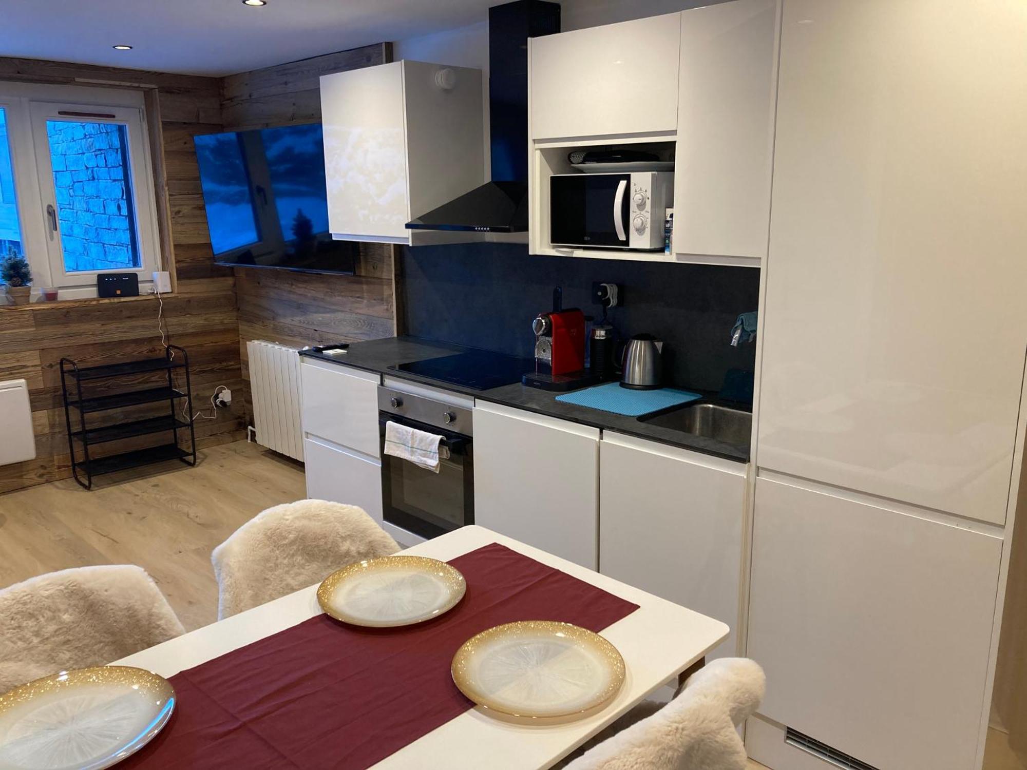 1650 Moriond - 2 Double Bedroom Near Snow Front كورشوفيل المظهر الخارجي الصورة